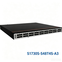 S1730S-S48T4S-A3 48 Port Gigabit Layer 2 Managed Switch 4 GE SFP Uplink Network Switch untuk SMB, Kampus, dan Kantor