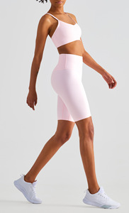 <span class=keywords><strong>Pantaloncini</strong></span> sportivi da Fitness in bicicletta Leggings <span class=keywords><strong>stretti</strong></span> a vita alta da ginnastica <span class=keywords><strong>pantaloncini</strong></span> da Yoga senza cuciture <span class=keywords><strong>neri</strong></span> da donna - Product Image 5