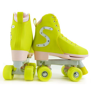 Chaussures de skate à quatre roues en aluminium pour femmes, patins de sport professionnels de haute qualité, roulettes quantes, - Product Image 2