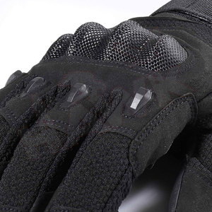 Gants d'équitation en cuir, gants d'équitation de moto en Fiber de carbone, pare-vent, de haute qualité, pour course de vitesse, en cuir, coupe-vent - Product Image 5