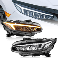 Pour HONDA CIVIC 2016-2022, ensemble de phares LED, remplacement de phare de voiture, fourniture d'usine, pièces automobiles - Une paire