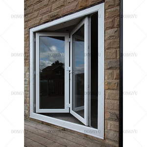 Ventanas plegables verticales de aluminio ajustables con rotura térmica de ventana colgada superior negra de doble acristalamiento estándar de alta calidad - Product Image 5