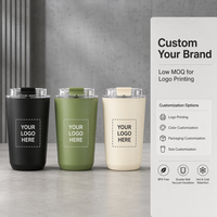 Gobelet de voyage isotherme à double paroi de 280 ml, anti-fuite, en acier inoxydable de qualité alimentaire, tasse portable, tasse de voiture pour les voyages, cadeau