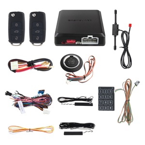 Universal Remote Engine Start Pke Keyless Go <b>Push</b> Button Start <b>Car</b> Alarm System - Product Image 2