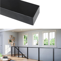 EKOO METAL Modernes Design Edelstahl-Pfosten Handlauf Geländer Drahtseil-Geländer