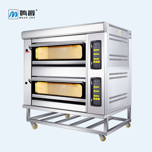 เตาอบแก๊สสำหรับเบเกอรี่เชิงพาณิชย์ประสิทธิภาพสูง ราคาโรงงาน สำหรับขนมปัง เค้ก <span class=keywords><strong>พิซซ่า</strong></span> - Product Image 1