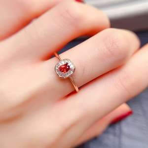 Cincin Perhiasan Pernikahan Desainer Baru Batu Permata Alami Populer dan Trendi Perak Sterling 925 Vintage untuk Wanita - Product Image 4