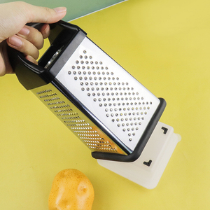 Multi-functional 5 in 1 Stainless Steel Vegetable Chopper Box Potato Slicer Grater Cheese Shredder with Storage Container - Product Image 2