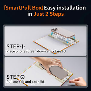 Protecteur d'écran automatique anti-poussière Magic Box anti-rayures en verre trempé pour Samsung pour S25 Ultra S24 S23 - Product Image 3