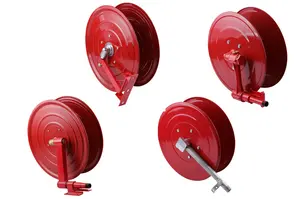 Chinese Factory Manufacture Swing Manual 1inch Hose Fire Hose Reel 30m