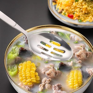 Stainless Steel <b>Serving</b> <b>Spoon</b> Large Long Handle Food Grade For Restaurant Hotel Use - Product Image 2
