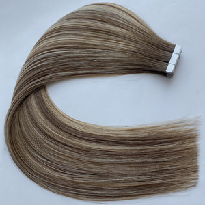 Haiyi Hair Recién llegado Fácil de instalar Suave y suave Venta caliente Cinta en extensiones de cabello humano Listo para enviar - Product Image 4