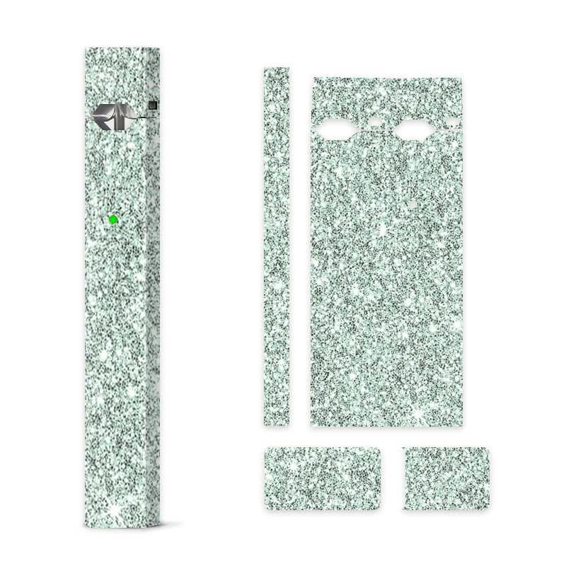 Аксессуары для электронных сигарет Greenpace на заказ, Защитная крышка для электронных сигарет, ПВХ 3M, логотип OEM, сияющая наклейка для электронных сигарет juul