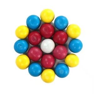 Hermosas Bolas de Goma de Mascar con Sabor a Tutti-Frutti, Coloridas, de 8g, con Forma de Bola Grande, Dulces, con Logotipo Personalizado para Máquinas Expendedoras - Product Image 4