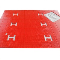 Tapis antidérapant en polyuréthane renforcé de clous en acier, résistant aux intempéries pour opérations minières, durable, pour sols de forage, découpe sur mesure, global