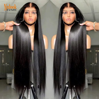 Perruques en cheveux humains 100% naturels, lisses comme des baguettes, sans colle, avec dentelle frontale HD complète, vente en gros, fournisseurs de cheveux vietnamiens
