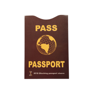 Couverture <span class=keywords><strong>de</strong></span> pochettes <span class=keywords><strong>de</strong></span> passeport bloquant la RFID avec logo personnalisé - Product Image 2
