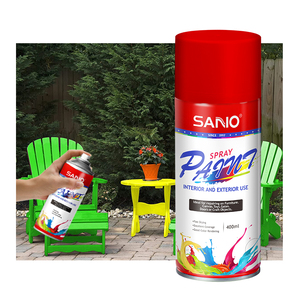 SANVO 400ml prezzo di fabbrica a buon mercato spraypaint asian <span class=keywords><strong>paint</strong></span> car restoring spray black metallic gold spray <span class=keywords><strong>paint</strong></span> - Product Image 2