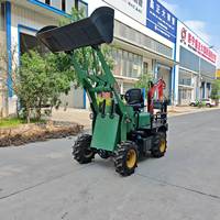 Caricatore Frontale Elettrico Compatto da 800kg a Zero Emissioni con Batteria e Certificato CE per Lavori Agricoli