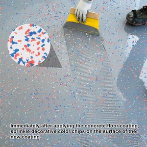 Lsy màu nhựa Epoxy tấm sàn phân vùng đánh dấu là rõ ràng và dễ dàng để phân biệt - Product Image 4