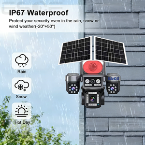 Cámara de Vigilancia CCTV Hieasy para Exteriores, 6MP, Tres Lentes, Visión Nocturna, Wifi, Seguridad, IP66, Impermeable, Detección de Movimiento, Alarma, 4G, Gran Oferta 2025 - Product Image 6