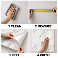 Papier peint auto-adhésif en marbre fin blanc gris doré de 1 mm, 1,2 x 3 m, feuilles IXPE pour les murs décoratifs des chambres d'hôtel