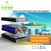 Sistem Baterai CTS LiFePO4 400V 600V Tegangan Tinggi 100kWh 200kWh Baterai Truk Tambang Tugas Berat
