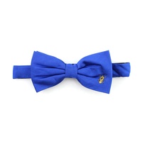 Nœuds papillon uniques pour hommes fabriqués à la main par l'usine de Shengzhou, ajustables, bleus, pré-noués, 100 % soie, personnalisés avec logo, motif insecte.