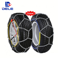 Cadenas para Nieve para Tractor de 9.5mm, 11mm y 13mm, Cadenas para Neumáticos Agrícolas de Alta Resistencia, Venta Directa de Fábrica