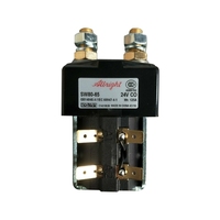Contacteur de moteur électrique CC série SW80 OEM 125A 12V-80V, relais solénoïde pour chariot élévateur électrique/voiturette de golf