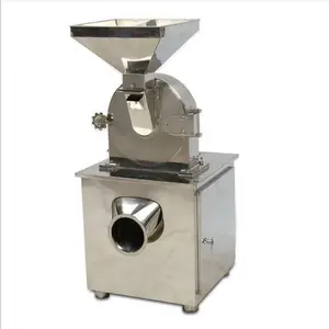 Automatic commercial chilli powder grinding machine auto stainless steel dry red chili grinder grind mill cheap price for sale