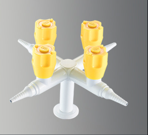 Robinet de gaz à trois voies pour laboratoire et hôpital, fournisseur d'équipements de laboratoire, fabriqué en Chine - Product Image 6