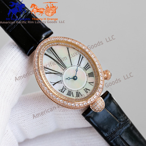Reloj de Pulsera para Dama Bre-guet de Alta Calidad con Zafiro, Esfera Dorada de 18K, Movimiento Mecánico Automático de Lujo, Estilo Fashion BV - Product Image 3