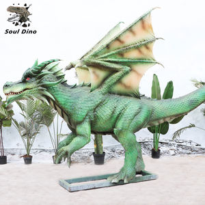 มังกรหุ่นยนต์ตะวันตกขายโดยตรงจากโรงงานในประเทศจีนด้วยไดโนเสาร์คำรามสมจริง - Product Image 6