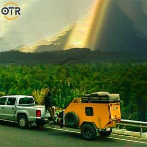 <span class=keywords><strong>Mini</strong></span> caravana ligera <span class=keywords><strong>2022</strong></span> para acampar al aire libre Camper todoterreno con cocina exterior para 4 personas - Product Image 1