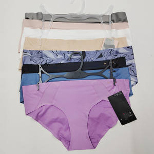 Calzones de Nailon de Estilos Variados, Ropa Interior de Seda de Hielo de una Pieza para Mujer, Transpirable, <span class=keywords><strong>Bragas</strong></span> sin Costuras - Product Image 4