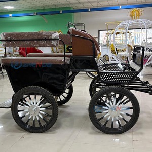 Carroza de Cuatro Ruedas Negra para Maratón, 4-6 Asientos, de Alta Calidad, Estilo Europeo, Cero Emisiones, Económica - Product Image 6