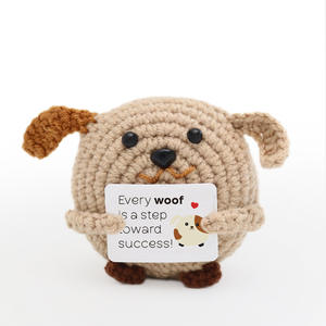 Bambole di Animali Carini Fatte a Mano in Lana Lavorata a Maglia: Cuccioli, <span class=keywords><strong>Pony</strong></span> e Maialini - Energia Positiva - Product Image 1