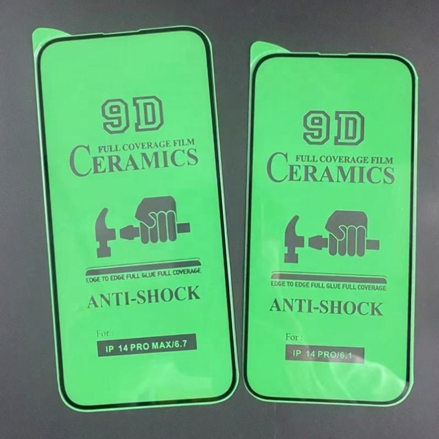 For Apple Iphone 14 15 Pro Max Full Cover Soft Ceramic Screen Protector for Iphone 11 12 13 X Xs Xr 6 7 8 Plus 9d Ceramic Film