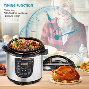 Pot sous vide à Texture marbrée 6L <span class=keywords><strong>8L</strong></span> 10L 12L, appareil de cuisine, multicuiseur à haute pression, prix de gros - Product Image 5