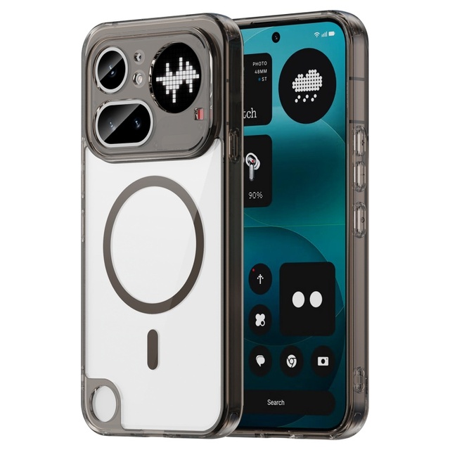 For Nothing Phone 3a 4a Pro / 3 3a 4a Magnetic Back Case Slim Scratch-resistant Clear PC Back Shockproof Cover