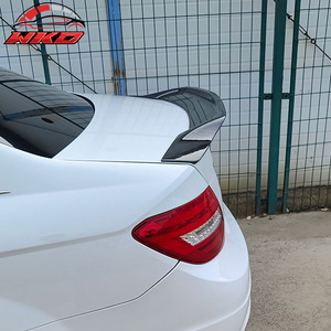 Alerón Trasero Estilo R para Benz Clase C W204 Sedán de 4 Puertas 2008-2014, Impresión de Fibra de Carbono - Product Image 2