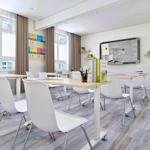 OMNI Foldable Meeting <strong>Table</strong> Collapsible Conference <strong>Table</strong> <strong>Movable</strong> Foldable Meeting Desks for Office - Product Image 3