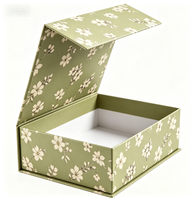 Boîte cadeau magnétique couleur personnalisée, boîte rigide à rabat imprimée sur mesure pour bonbons, soins de la peau, petits cadeaux, emballage en gros