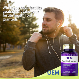 All'ingrosso all'ingrosso organico per uomini e uomini per la fertilità fornitore di potenziatori di spermatozoi ricchi di antiossidanti vitamine zinco capsule integratore - Product Image 5