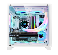 Nouvel arrivage de mallettes de bureau MATX en gros mallettes de bureau pour ordinateur mallette PC boîtier d'armoire de jeu