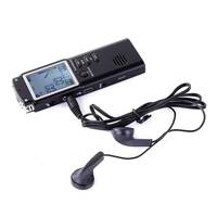 Écran d'affichage dictaphone batterie rechargeable haute capacité 2 Go 8 Go enregistreur vocal numérique