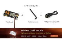Module de port série sans fil Ebyte ODM E70-433TBL-01 Star Networking série E70-T, carte de test, puce CH340G, communication USB 433 MHz