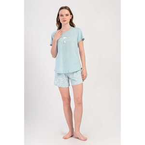 Chaqueta de Cuero Vintage para Mujer, Cuello Redondo, Manga Corta, Forro de Spandex, Relleno de Poliéster para Todas las Temporadas, Diseño Único Teñido - Product Image 4