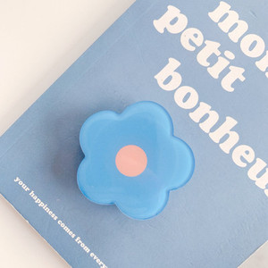 Hàn Quốc Gió Đơn Giản Và Sáng Tạo Epoxy Hoa Có Thể Thu Vào Lười Biếng Acrylic Có Thể Gập Lại Điện Thoại Di Động - Product Image 2